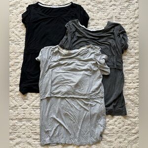 3 Nursing Tops - XS